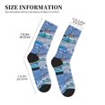 thumbnail image 3 of Vsdgher Lighthouse in Havana Unisex Crew Socks Lightweight Breathable Ventilation Ankle Socks, Mid-calf socks for Daily, 3 of 7