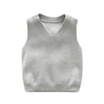 thumbnail image 4 of QWERTY Kids Boys Girls V Neck Sweater Vest Sleeveless School Uniform First Day of School Essential Size 12-18 Months, 4 of 6