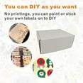 thumbnail image 4 of CH-BOX 50 Pack 7x6x3'' Small Corrugated Box Mailers White for Shipping Mailing Packaging, 4 of 6