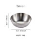 thumbnail image 1 of Plato pequeño de acero inoxidable Plato redondo para especias Restaurante familiar Restaurante Suministros de cocina Vajilla Plato para salsa de soja, 1 of 6
