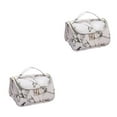 thumbnail image 3 of QualitChoice Modèle Sac Cosmétique Commode Femmes Sac de Rangement Sac de Transport Contenant Conteneur de Retenue Organisateur de Maquillage de Voyage Type 2 2Set, 3 of 6