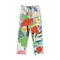 thumbnail image 4 of Daiia Mushroom and Frogs Men's Sleep Pant with Pockets and Drawstring,Pajama Pants-XX-Large, 4 of 9