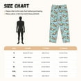 thumbnail image 3 of Fotbe Cute Otters Pantalones de Pijama para Mujer, Pantalones de Dormir, Pantalones Pj con Cordón y Bolsillos-X-Large, 3 of 6