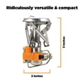 thumbnail image 2 of Ultralight Portable Backpacking Camping Stove, 2 of 9
