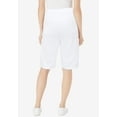 thumbnail image 2 of Woman Within Plus Size Knit Bermuda Short, 2 of 3