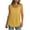 Yellow, variant on WREESH Summer Womens Tank Tops Solid Color Round Neck Sleeveless Casual Tee Tops Tank Blue