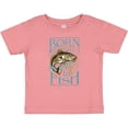 thumbnail image 3 of Inktastic Born to Fish Boys or Girls Baby T-Shirt, 3 of 5