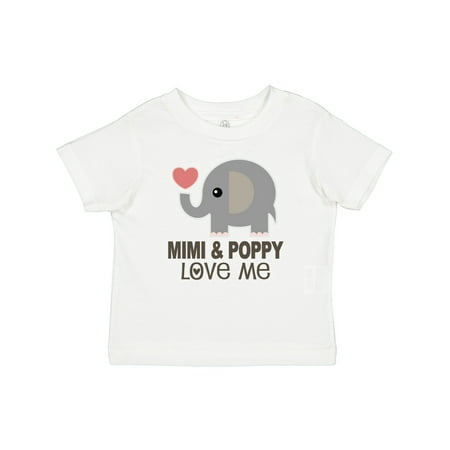 

Inktastic Mimi and Poppy Love Me Gift Baby Boy or Baby Girl T-Shirt