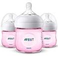thumbnail image 1 of Botellas Naturales Philips Avent Rosa Paquete de 3, 1 of 9