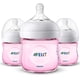 thumbnail image 1 of Botellas Naturales Philips Avent Rosa Paquete de 3, 1 of 9