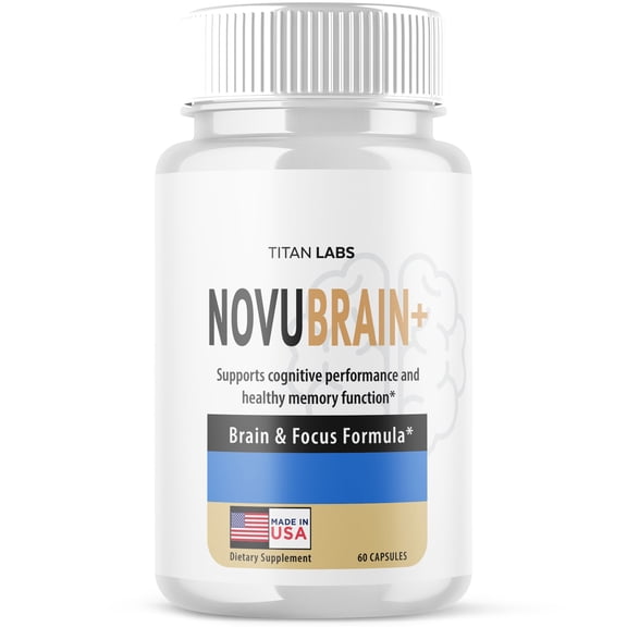 NovuBrain  Advanced Brain Support Formula Supplement Novu Brain  60 Capsules