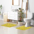 thumbnail image 2 of Rubber Duck Bathroom Rugs Mats Soft Absorbent Bathroom Rug Mat Washable Bath Rugs for Bathroom Non Slip Floor Mats for Home Bath Bathroom Decor, Bathroom Rugs Sets 2 Piece, 2 of 7