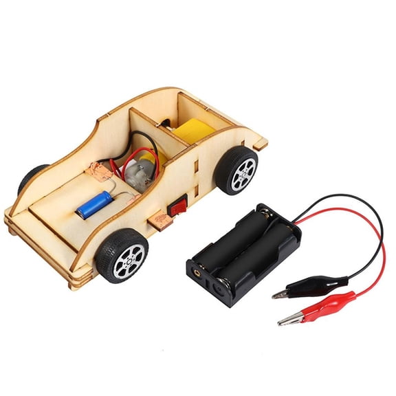 STEM Toy Science Projects Kits for Kids DIY Car Model Kits Wood Building Project