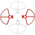 thumbnail image 1 of 4pcs Quick Release Propellers Props Protectors Guards Bumpers for Phantom 3 (Red+White), 1 of 8