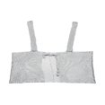 thumbnail image 2 of Chaleco de lentejuelas halter Sunnimix sin mangas de aluminio plata, 2 of 8