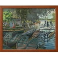 thumbnail image 2 of Bathers at La Grenouillere, 1869, Scenic Framed Art Print Wall Art by Claude Monet Sold by Art.Com, 2 of 5