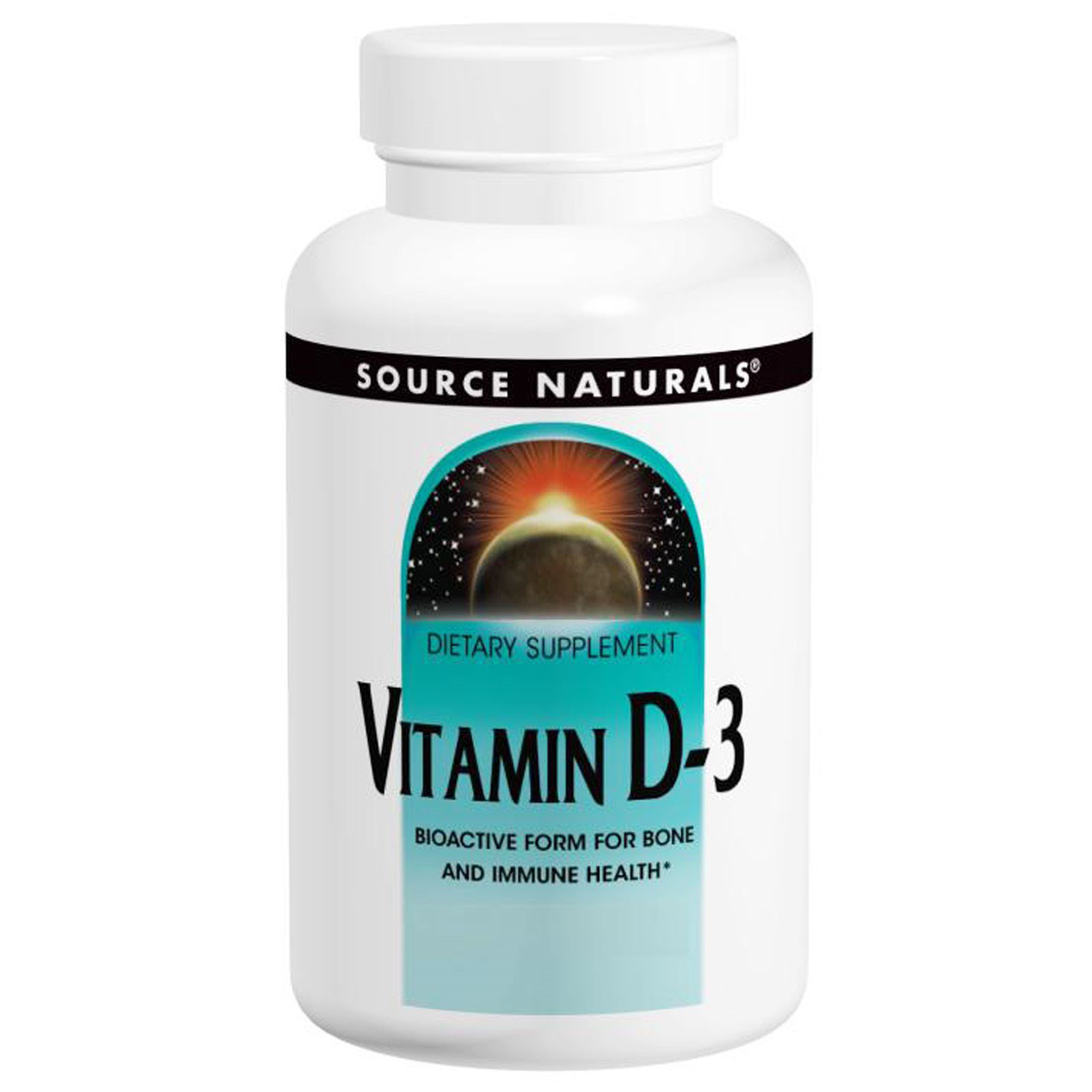 Source Naturals Vitamin D3, 2,000 IU, 200 Softgels