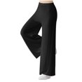 thumbnail image 2 of Wide Leg Pants Women Modal Cotton Soft Casual Lounge Comfy Stretch Sleepwear Workout Gym Yoga Pants with Pockets, 2 of 7