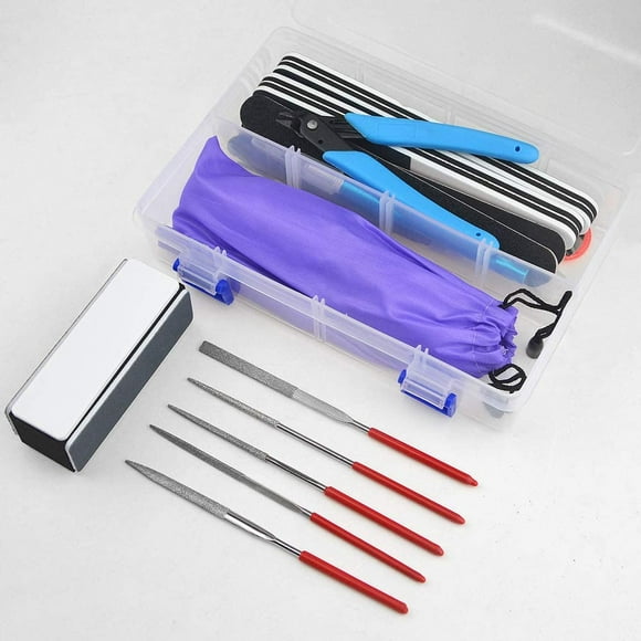 UKLL-27Pcs Modeler Basic Tools Craft Set for Gundam Model Tools Kit with Plastic Box for Model Assemble Car Hobby Model Building Repairing and Fixing DIY Craft kit