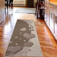 thumbnail image 2 of Love Decorative Rug, Valentines Day Romance Art with Hearts Stars Wedding Happiness Theme, Quality Carpet for Bedroom Dorm and Living Room, 6 Sizes, Pale Chocolate, by Ambesonne, 2 of 2