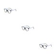 thumbnail image 1 of Minnieouse Montura de gafas de lectura para mujer, montura de gafas, montura óptica, montura redonda, gafas para miopía antiluz, azul y negro Type1 NO1, 1 of 6
