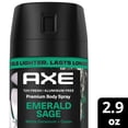 thumbnail image 2 of AXE Fine Fragrance Collection Body Spray 72 Hour Freshness Emerald Sage Aluminum Free, 2.9 oz, 2 of 10