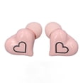 thumbnail image 1 of Auriculares inalámbricos, Auriculares con Cancelación de Ruido en Forma de Corazón con Estéro Hifi, Micrófono Incorporado, Luces Coloridas, Auriculares 5.3,, 1 of 7