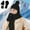 Black, variant on KeirineCC Winter Hat Scarf Gloves Set for Women, Fleece Knit Neck Warmer Long Scarf Touchscreen Gloves 3 in 1 Set, Winter Gift for Women - Beige