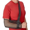 thumbnail image 1 of Mesh Arm Shoulder Sling - Shoulder Immobilizer for Shower - Adjustable Arm Brace Support for Rotator Cuff, Elbow and Other Injury Right/Left & Splint Elevation Support for Men and Women, 1 of 9