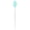 Green, variant on Soft Silicone Double Sided Nose Cleansing Exfoliating Facial Lip Brush Blackhead Remover Tool Rose Red 5.9 in / 15 cm
