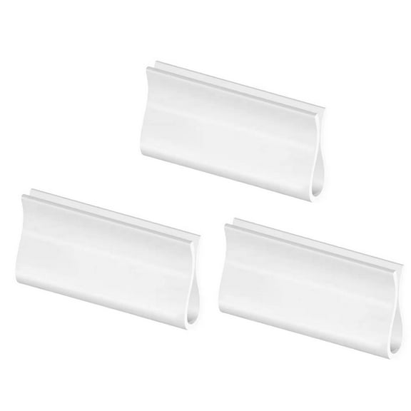 Three (3) Roller Shade Hem Grips, White Free Shipping