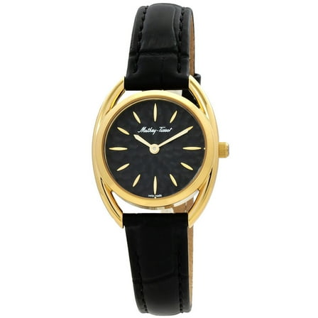 Mathey Tissot Women's Saphira Black Dial Watch - D933PLYN
