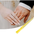 thumbnail image 6 of 2 Types Ring Sizing Measuring Tool Plastic Ring Mandrel American Size Ring Sizing Mandrel for Accurate Measurements Yellow Ring Stick Mandrel, 6 of 6