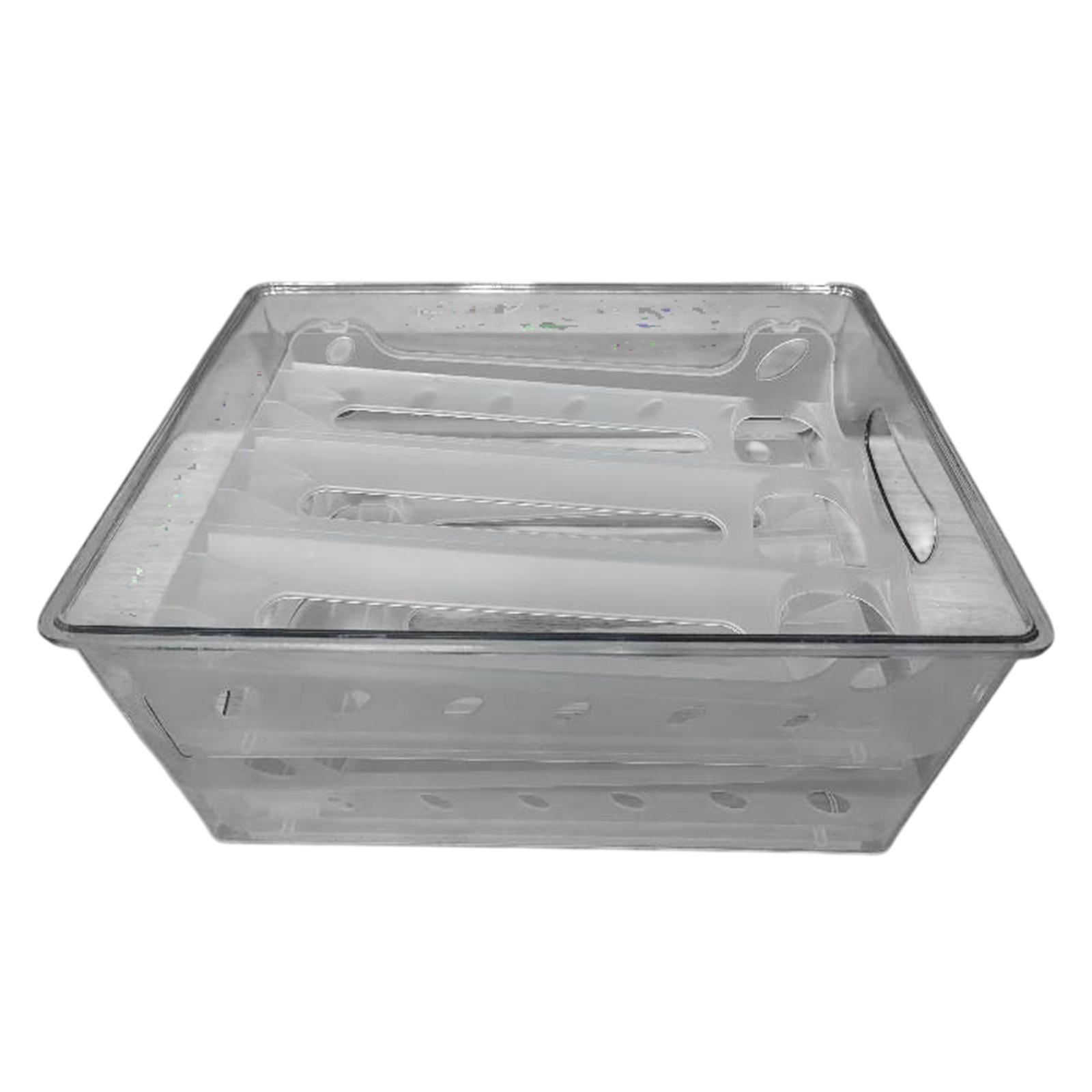 Fiocias Egg Tray for Fridge Egg Container for Refrigerator 2 Saving Fridge Egg Dispenser