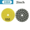 thumbnail image 2 of 2 Inch 50Mm Diamond Dry Polishing Pad Type for Granite Marble Sanding Disc Grit 100, 2 of 8