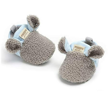 

RVROVIC Baby Boys Girls Cozy Fleece Booties Warm Winter Socks
