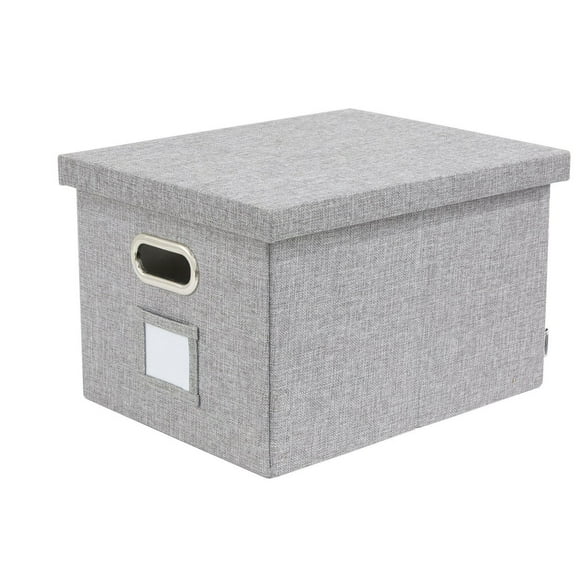 Bankers Box Collapsible Fabric Storage Box with Lid