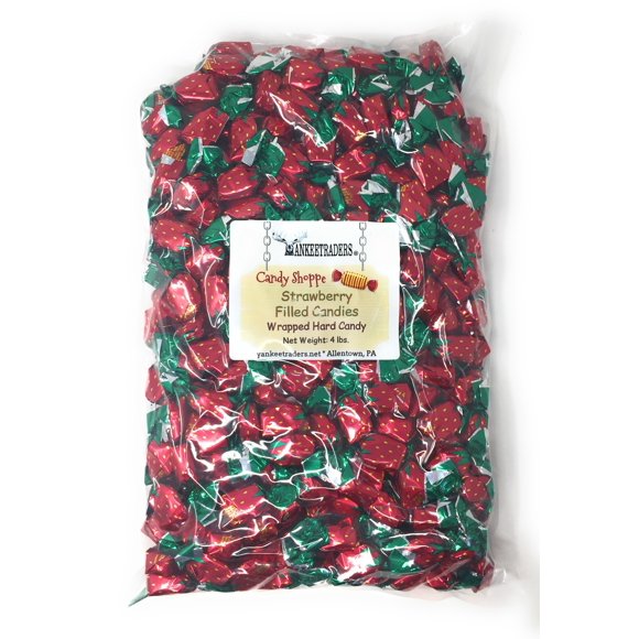 Strawberry Hard Candy Soft Center