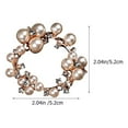 thumbnail image 2 of WRISTBIQUE Shoe Rhinestone Clip 2Pairs Golden Silver Assorted Color Sparkling Jewelry for Pumps Holiday Shopping, 2 of 8