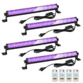 thumbnail image 1 of Barra de luz negra ZHPINGMX 48W LED con control remoto e interruptor, 1 of 7