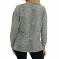 thumbnail image 2 of Women's Gray Missouri Tigers Brandy Tie Dye Tri-Blend Long Sleeve Top, 2 of 2