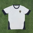thumbnail image 1 of Camiseta De Fútbol Clásica De Verano Blanca De Edición Especial De Portugal, Manga CortaXXL, 1 of 2