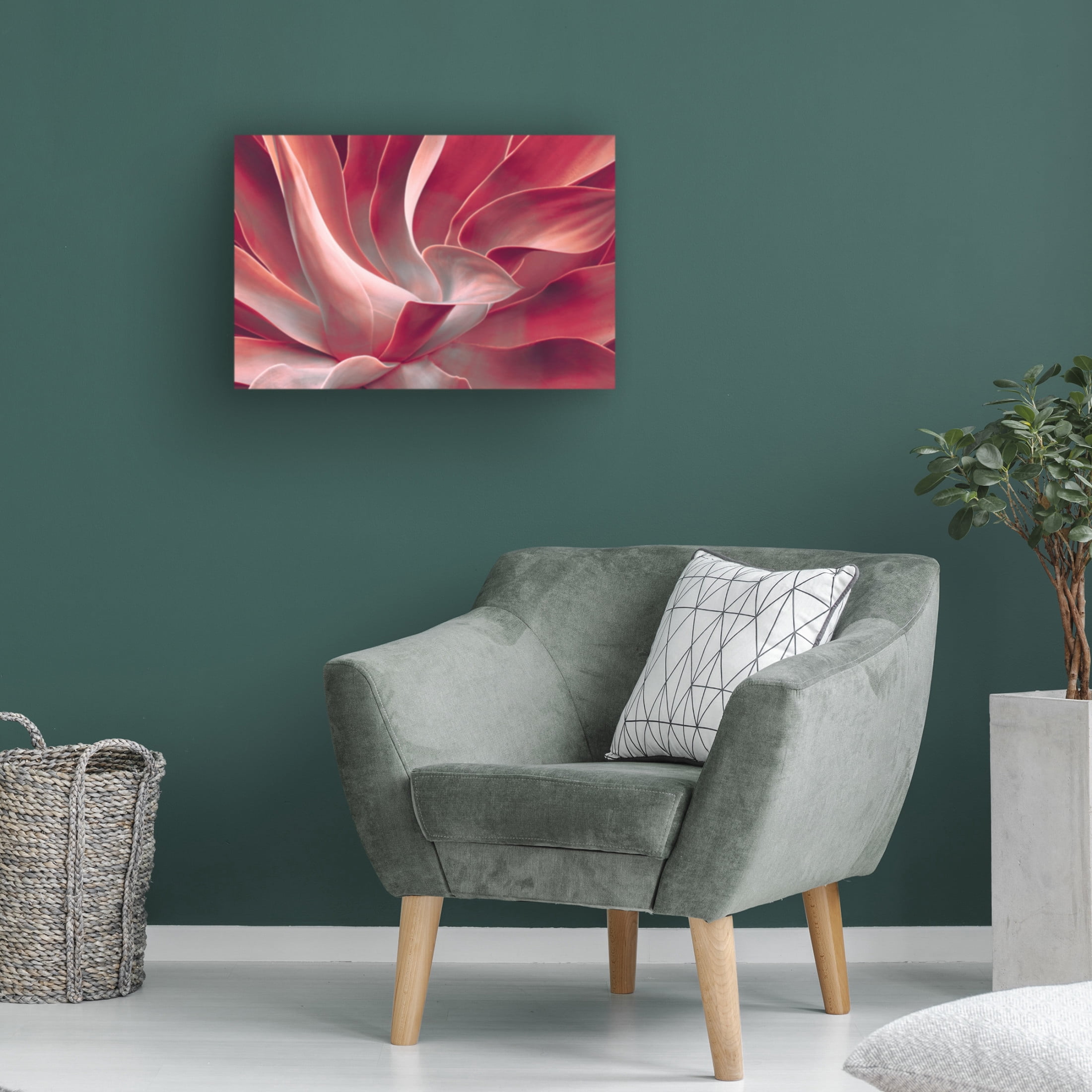 Trademark Fine Art Robin Wechsler  Leaves like satin ribbons Canvas Wall Art