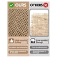 thumbnail image 3 of RKSTN Couverture d'Arbres 40 X 13.78 Pouces Couverture Naturelle Antigel Couverture d'Hiver en Tissu Glacé pour Arbustes dans les Airs Refroidisseurs Bandes de Chanvres Cordes de Chanvres Naturelles, 3 of 8