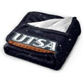 thumbnail image 2 of Utsa Roadrunners Fleece Blanket, Very Soft Microfiber Flannel Blanket for Couch Warm and Cozy for All Seasons, 2 of 6