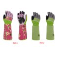 thumbnail image 2 of de guantes de jardinería profesionales para mujer, guantes largos de jardín para plantación de flores a prueba de espinas 1 par Worallymy JD711053924, 2 of 5