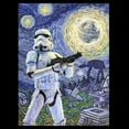 thumbnail image 2 of Women's Star Wars Stormtrooper Starry Night  Graphic T-Shirt, 2 of 4