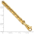 thumbnail image 3 of 14K Yellow Gold Polished Chain Bracelet (8.5 X 4) Made In Italy gb274-8.5, 3 of 5