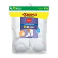 thumbnail image 4 of Women's 10 Pack + 3 Free ComfortBlend Half Cushion Ankle Socks, 4 of 5