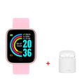 thumbnail image 1 of Venta al por mayor 10PC Y68 D20 reloj inteligente hombre mujer envío gratis poner foto ritmo cardíaco impermeable mejor reloj inteligente IWO 13 Y68/D20 Pro Tan Jianjun unisex, 1 of 2